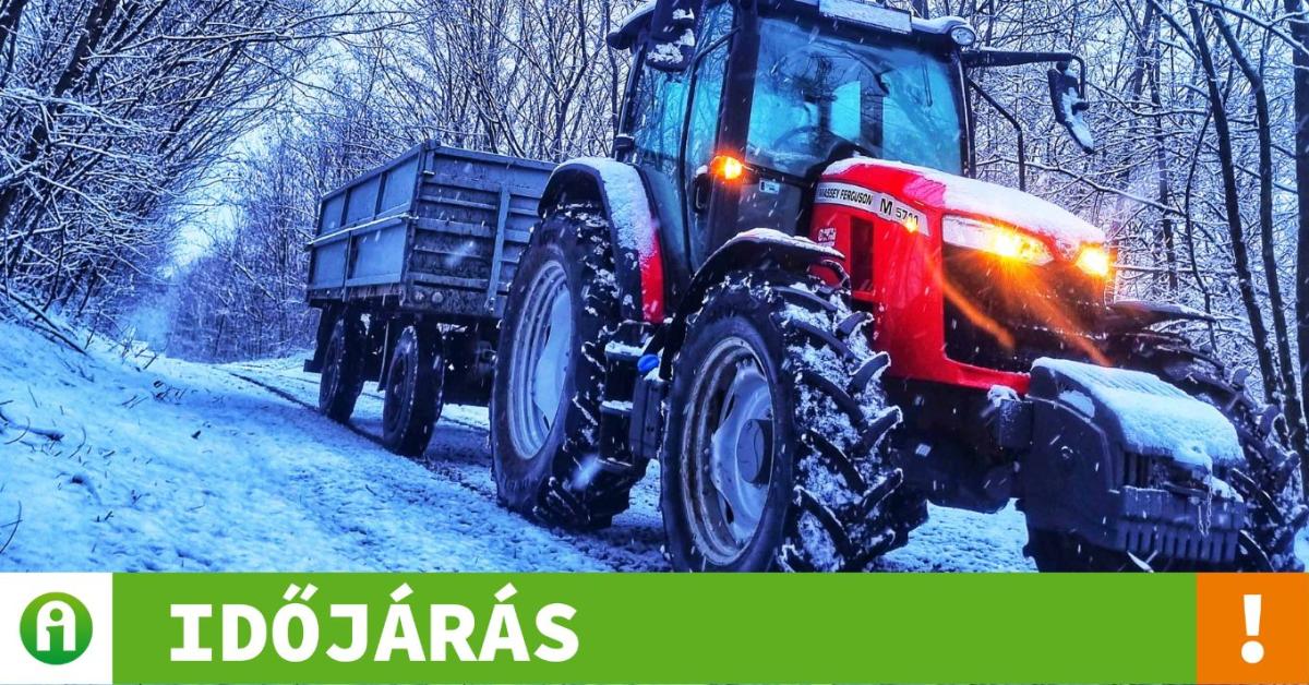 Időjárás: Cudar hideggel érkezik a havazás