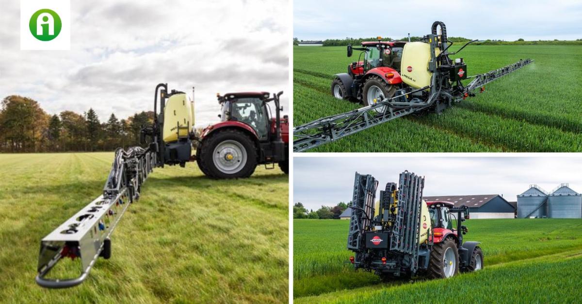 Permetezzen gyorsan, pontosan és gazdaságosan – HARDI MEGA új PRO FORCE szórókeretekkel