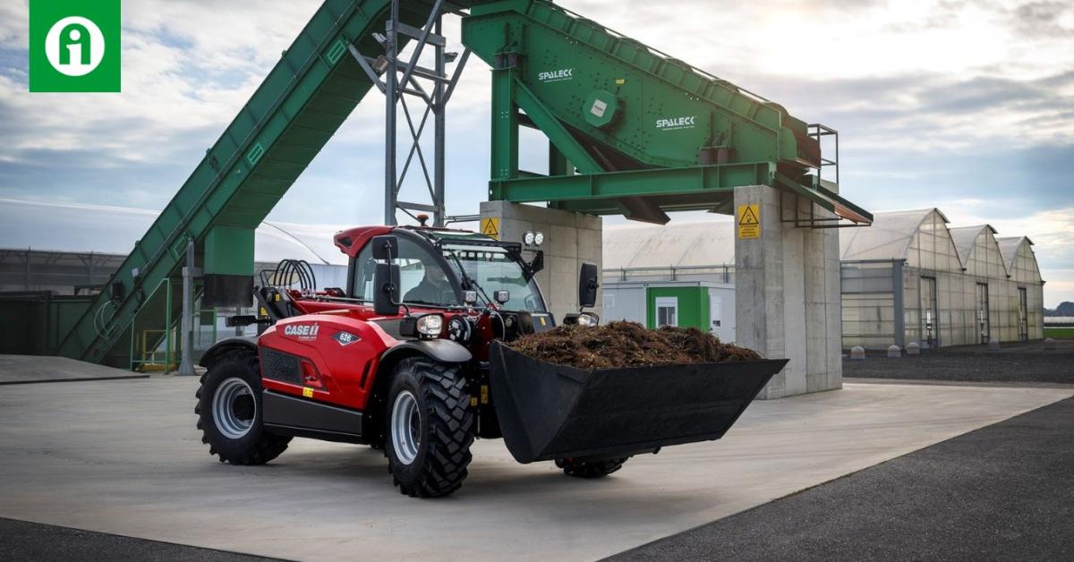Új, kompakt rakodó a Case IH-tól