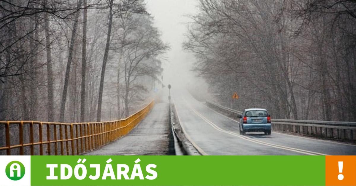 Időjárás: Kellemetlenül indul a december + VIDEÓ