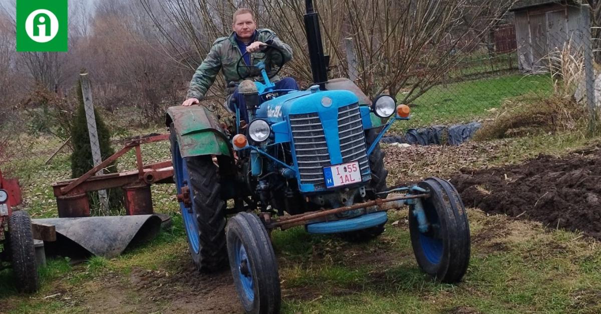 Jó kis gép – 60 éves K25-ös Zetorral dolgozik egy gazda Nógrádban