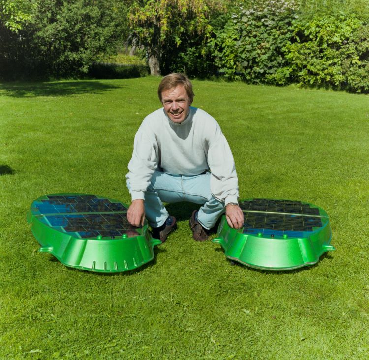 Lars_Andersson a prototípussal 1993-ban