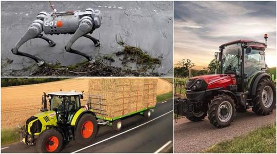 Új csúcskategóriás traktor, egy hihetetlen mezőgazdasági robot és egy elektromos traktor a Volkswagentől