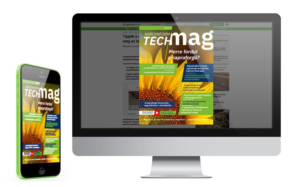 Rengeteg szakmai tanács és termelői tapasztalat: itt olvashatod el az Agroinform TechMagokat! Rengeteg szakmai tanács és termelői tapasztalat: itt olvashatod el az Agroinform TechMagokat!