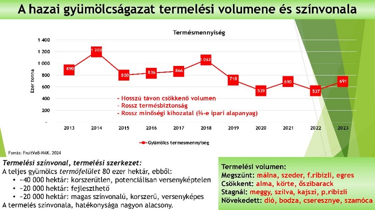 gyümölcs grafikon