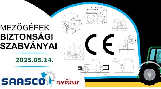 Mezőgépek biztonsági szabványai – díjmentes webinár Mezőgépek biztonsági szabványai – díjmentes webinár