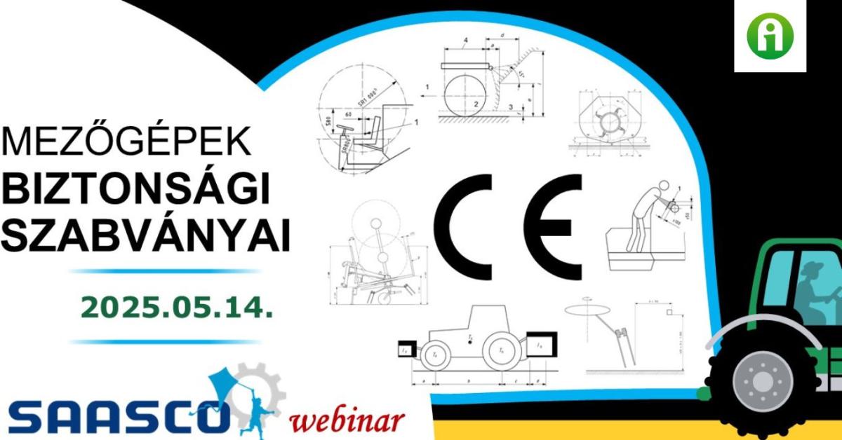 Mezőgépek biztonsági szabványai – díjmentes webinár