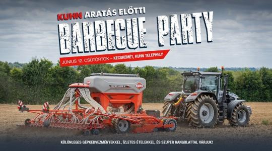 KUHN aratás előtti Barbecue Party