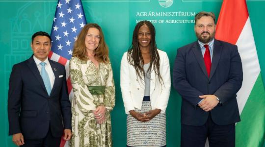 Erősödnek a magyar-amerikai agrárdiplomáciai kapcsolatok Erősödnek a magyar-amerikai agrárdiplomáciai kapcsolatok