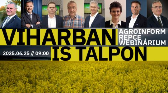 Viharban is talpon – Agroinform repce webinárium