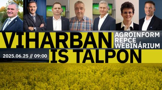 Viharban is talpon – Agroinform repce webinárium