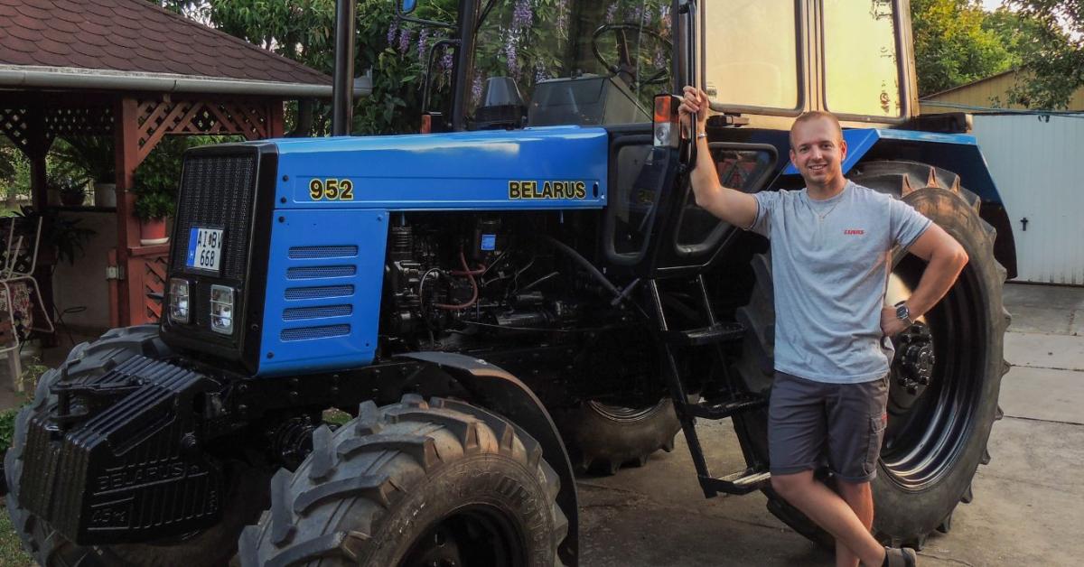 MTZ-952 LUX felújítás: így született újjá egy használt traktor