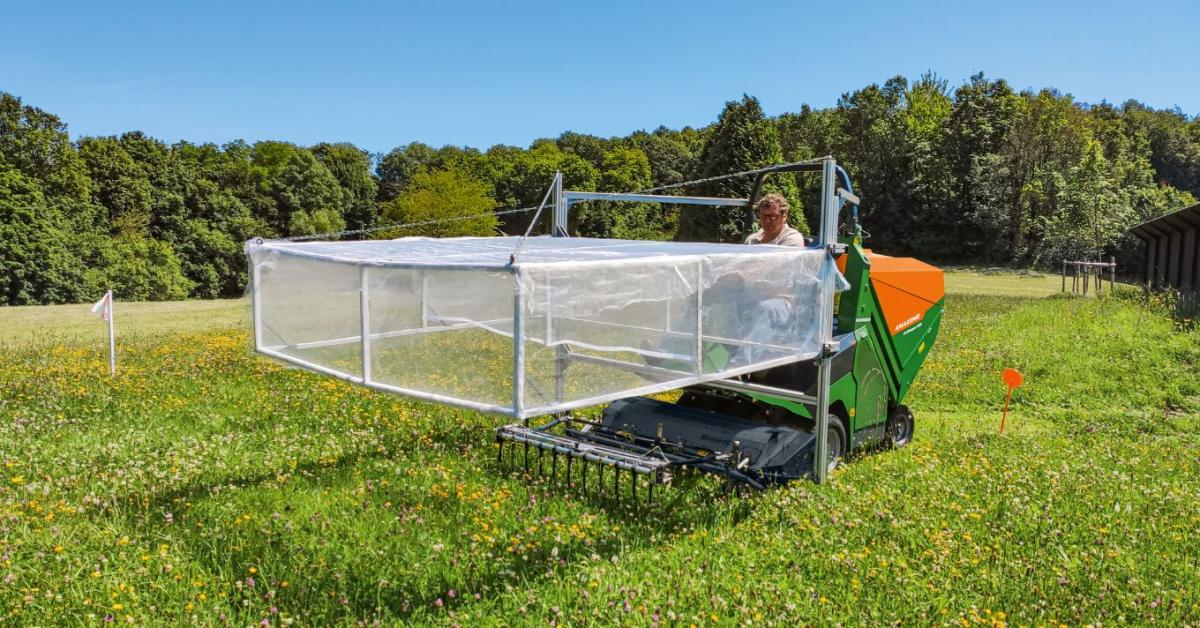 Kaszálás rovarbarát módon: itt az InsectGuard