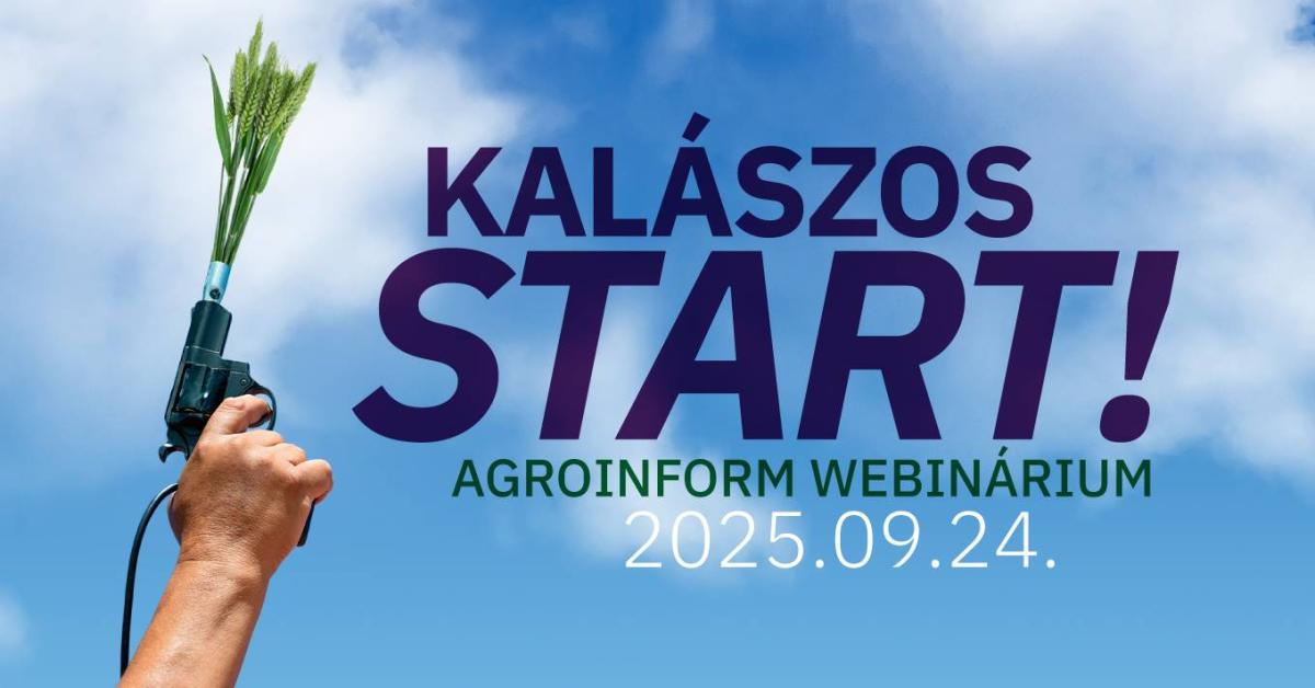 Kalászos start Agroinform webinárium Kalászos start Agroinform webinárium