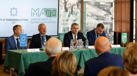Modern oktatási központ született Kaposváron a MATE és a PTE összefogásával