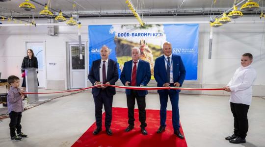 Új korszak a baromfitartásban Sombereken Új korszak a baromfitartásban Sombereken