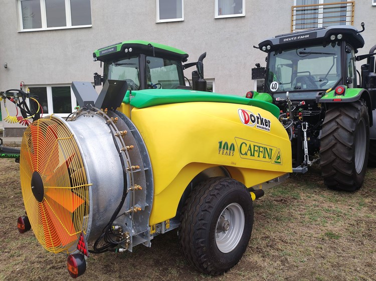 Caffini permetezőgép