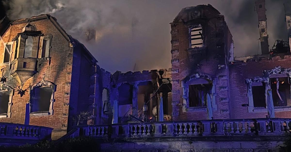 Rommá égett a gyönyörű vadászkastély Rommá égett a gyönyörű vadászkastély