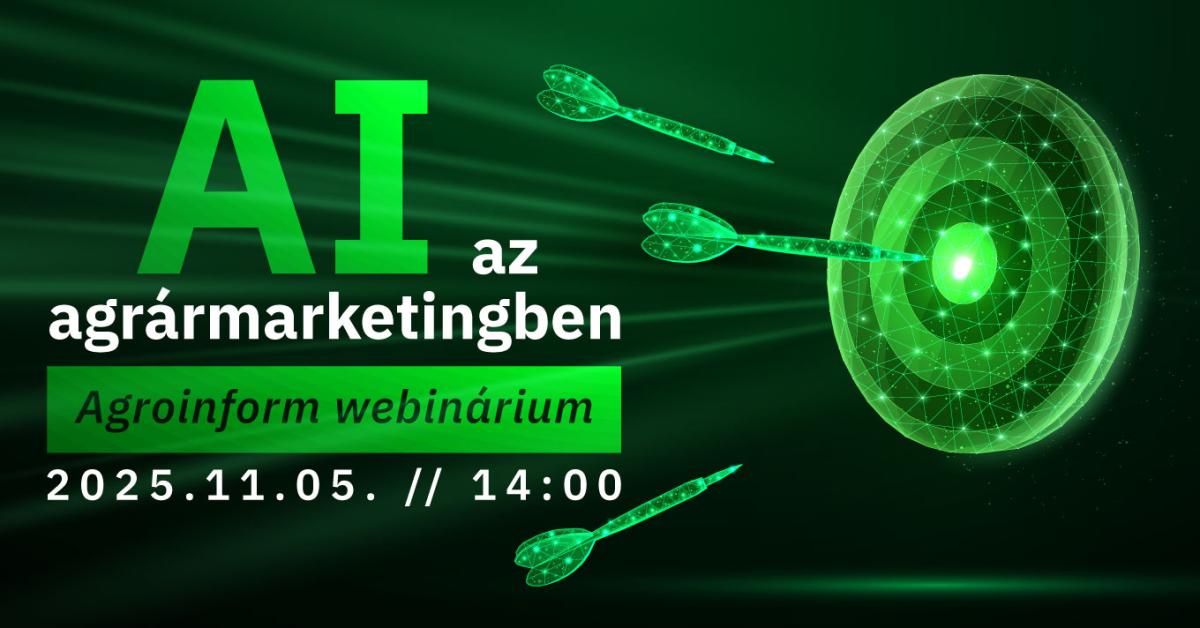 Mesterséges intelligencia az agrármarketingben – Agroinform webinárium