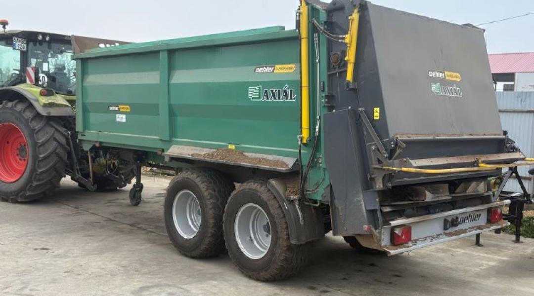 Megbízhatóság, pontosság: ezt tudja az Oehler STT 130M szervestrágyaszóró – gazdariport