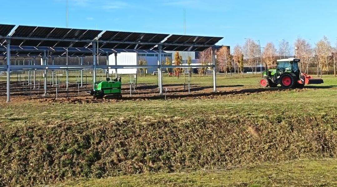 Az ország első agrifotovoltaikus rendszere, autonóm technológia: a jövő Zalaegerszegen kezdődött el