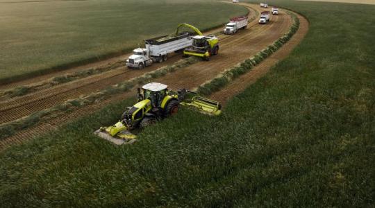 4096 tonna szilázs 12 óra alatt – világrekordot döntött a CLAAS JAGUAR 1200