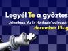 December 15-én zárul a pályázat – ne maradj le!