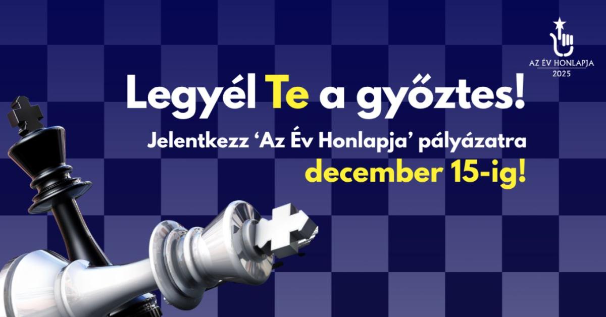 December 15-én zárul a pályázat – ne maradj le!