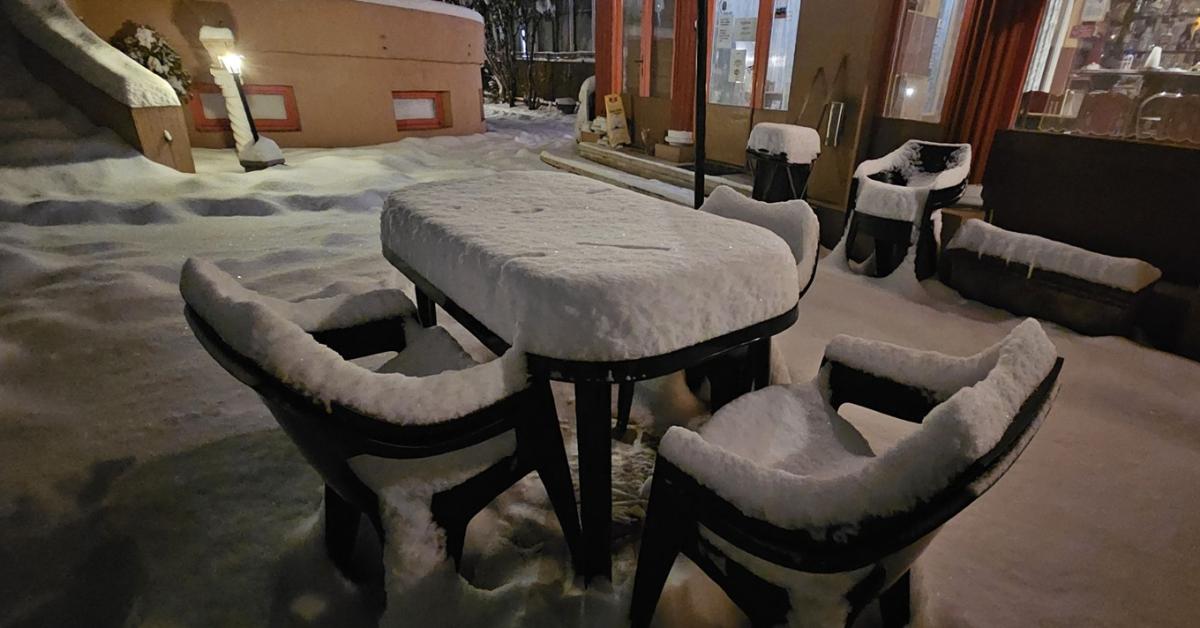 Sokkoló reggel: térdig érő hóra ébredtünk Sokkoló reggel: térdig érő hóra ébredtünk