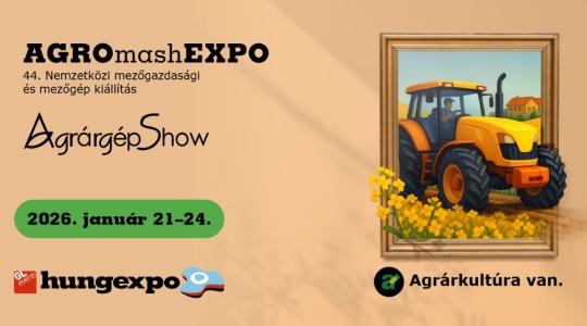 Ne maradjon le az év egyik legfontosabb agráreseményéről! 
