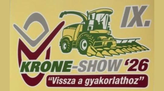 KRONE-SHOW ’26: vissza a gyakorlathoz – országjáró bemutatósorozat indul áprilisban