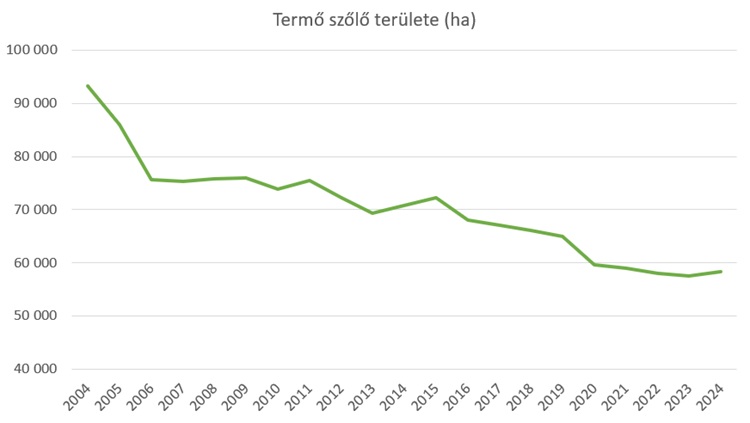Magyarországi szőlőterület