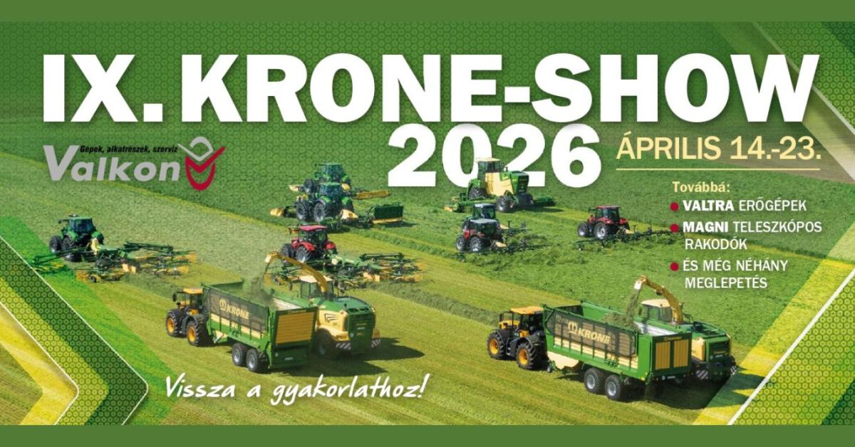 KRONE-SHOW 2026 – Pusztaszer