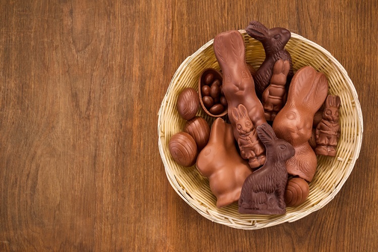 húsvéti csokinyuszi evés