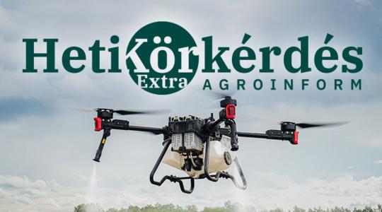Drónos kijuttatásra engedélyezett növényvédő szerek. Mire figyeljünk a technológia alkalmazásakor? – Heti Körkérdés Extra