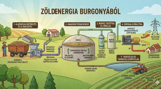 Pénzzé teszik a raktárban rohadó burgonyát, de leesik az állad tőle, hogyan