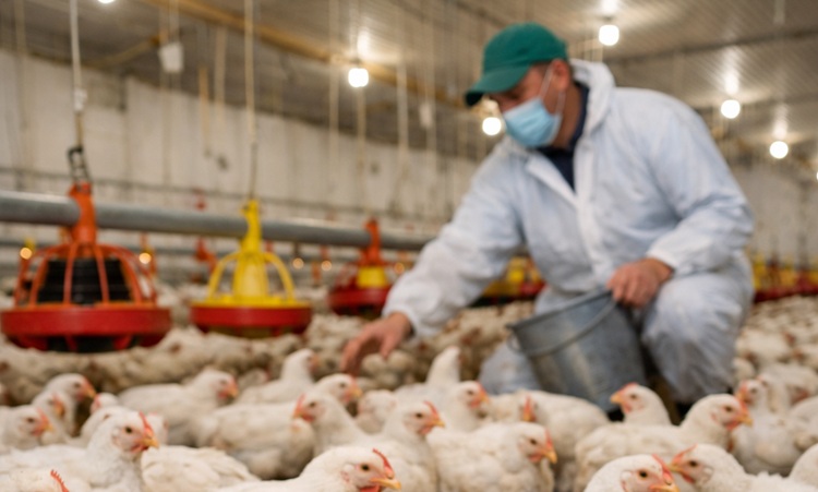 Dacára a madárinfluenzának csökkent a vágóbaromfi ára.