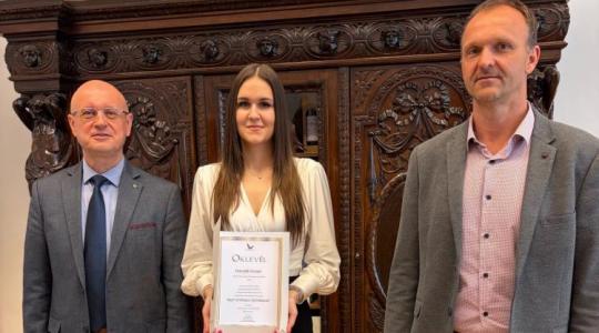 Vetőmagos támogatás a tehetségnek: Ösztöndíjat kapott a mosonmagyaróvári agrárhallgató