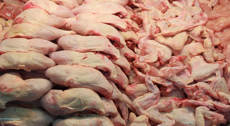 A csirkehús az egyik érzékeny kereskedelmi termék