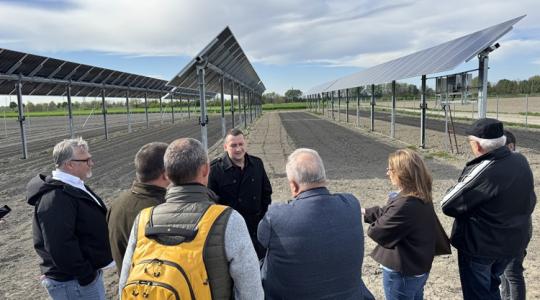 Óvári oázis: elképesztő látvány az első magyar agroszoláris mintagazdaság