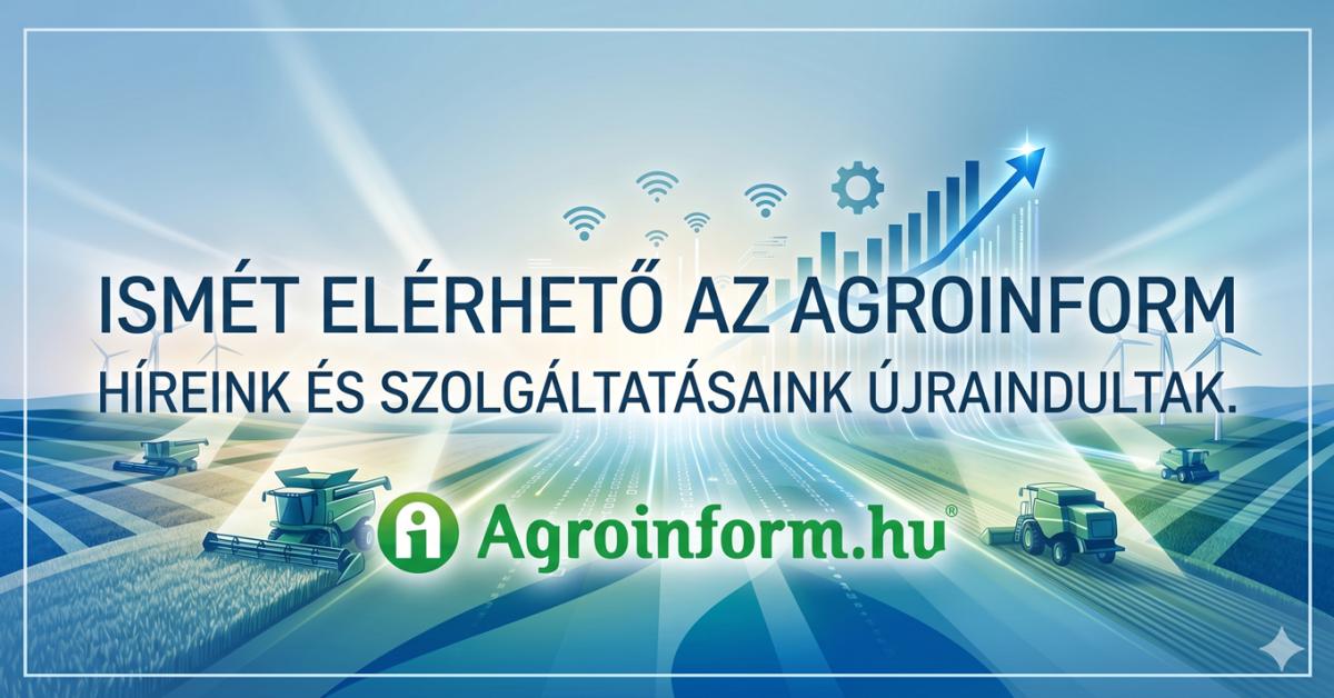 Újra elérhető az Agroinform