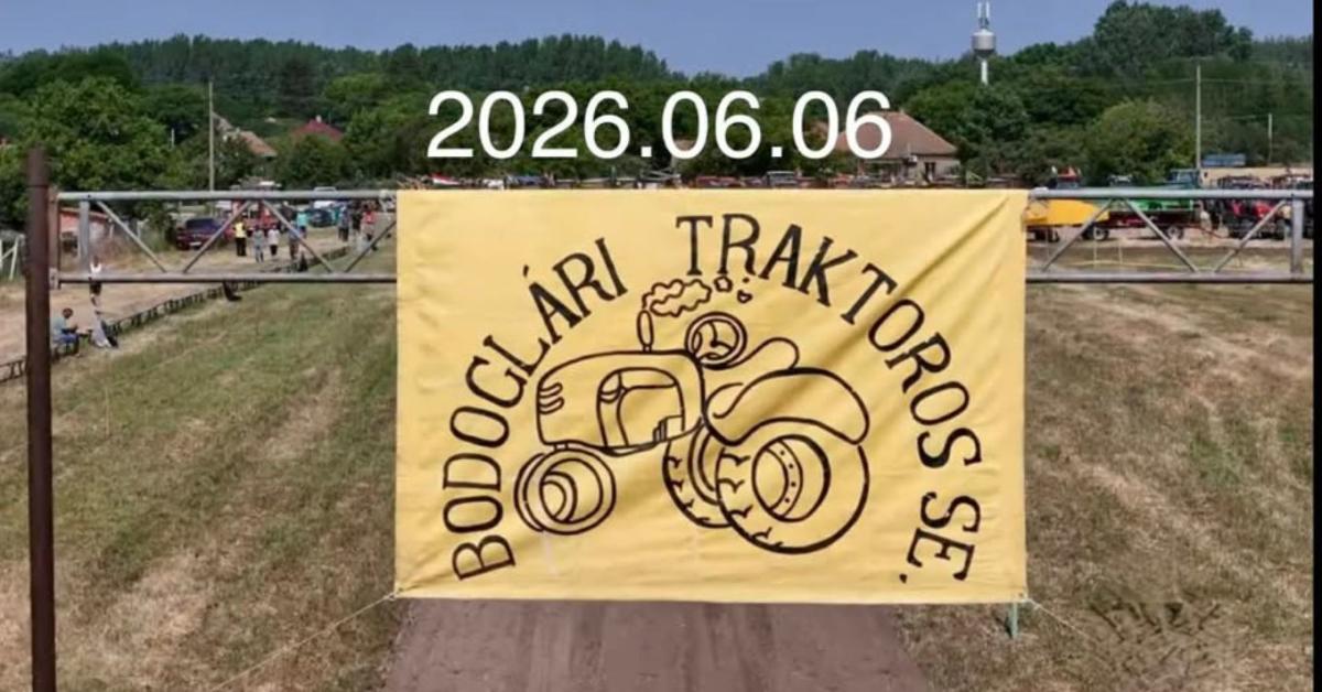 Bodoglári traktor verseny