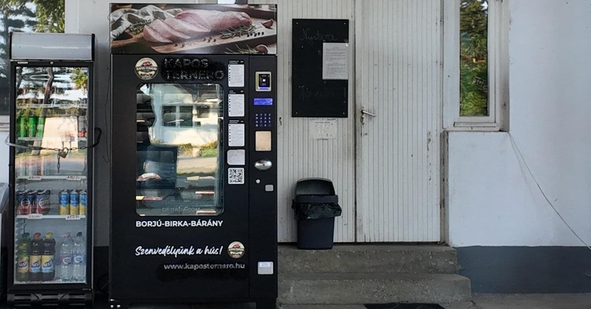 Hentes helyett? Éjjel-nappali steak-automata nyílt egy hazai benzinkúton Hentes helyett? Éjjel-nappali steak-automata nyílt egy hazai benzinkúton
