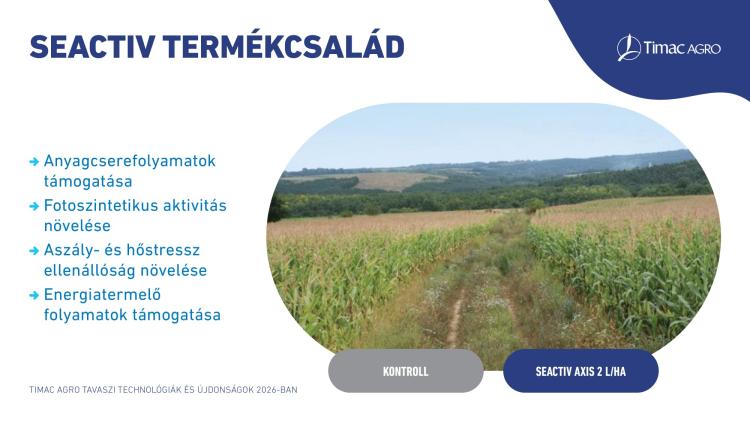 Forrás: Timac Agro Forrás: Timac Agro