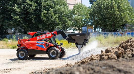 Dízel helyett villany: nehéz rakodómunkára tervezte új elektromos gépét a Manitou