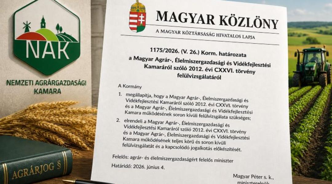 Soron kívüli vizsgálat indul a NAK működésével kapcsolatban