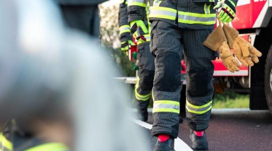 Lángba borult a traktor és az autó is a 36-os főúton +VIDEO