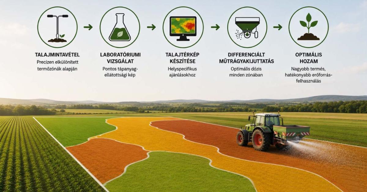 FarmMAP rendszer: pontos termőzónák, hatékony gazdálkodás