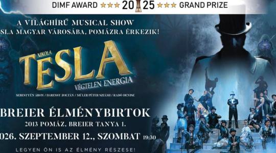 NIKOLA TESLA – VÉGTELEN ENERGIA musical show 