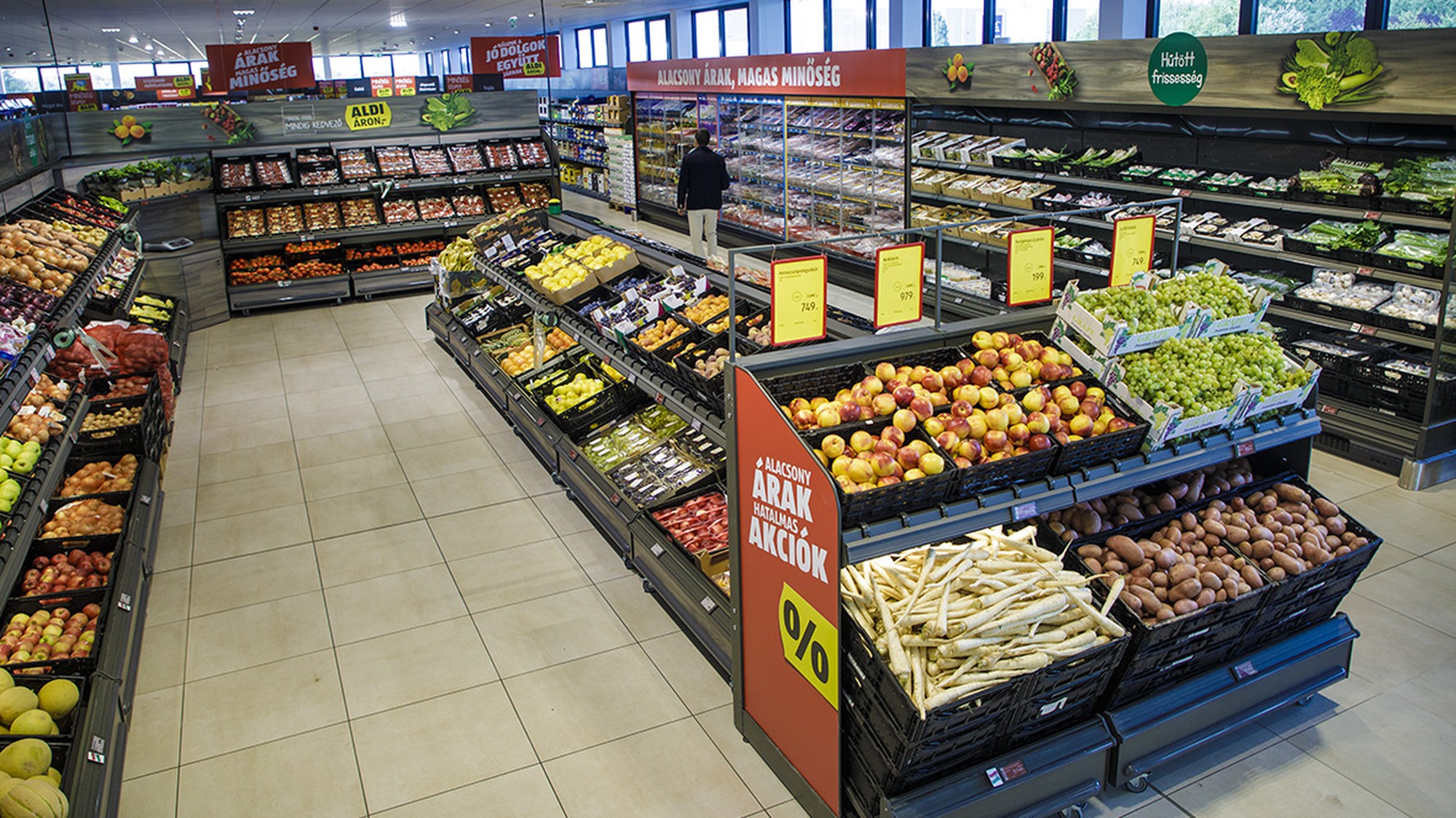 Új szintre lép a minőségbiztosítás: Pénzvisszafizetési garanciát vezet be az ALDI a zöldségekre és gyümölcsökre Új szintre lép a minőségbiztosítás: Pénzvisszafizetési garanciát vezet be az ALDI a zöldségekre és gyümölcsökre